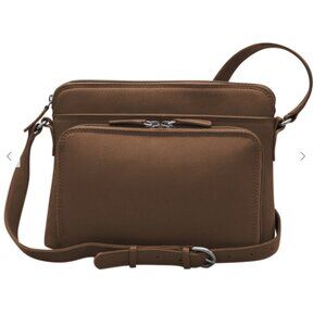 ILI RFID Leather Crossbody/Organizer